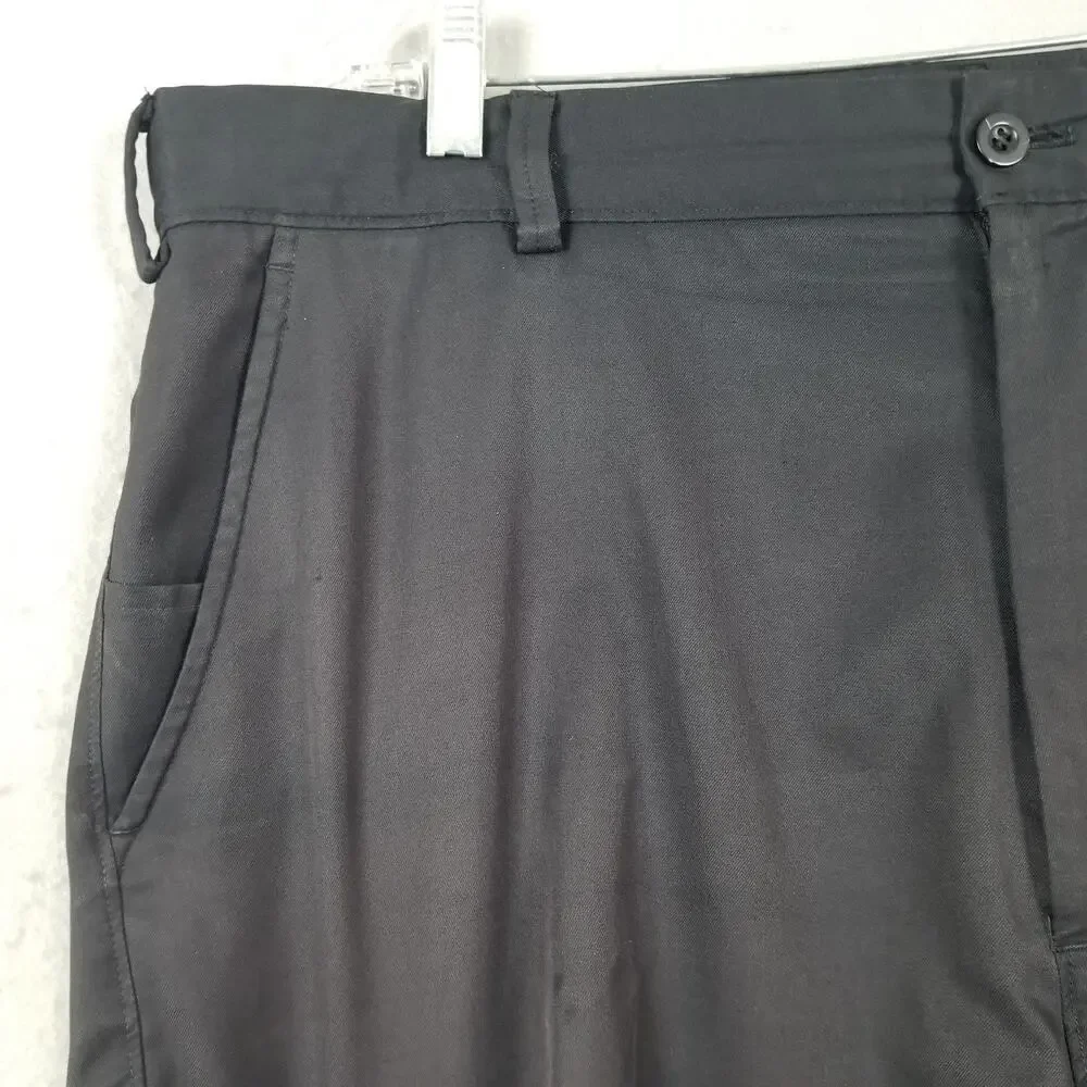 Snake Eyes‎ Dry-18 Shorts Mens 38 Black Golf Cargo Polyester Performance
